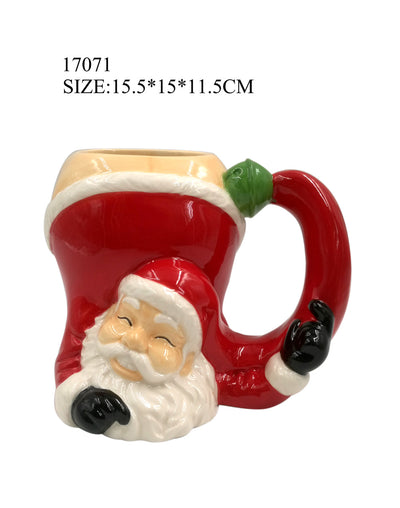 Christmas Santa Claus Ceramic Mug