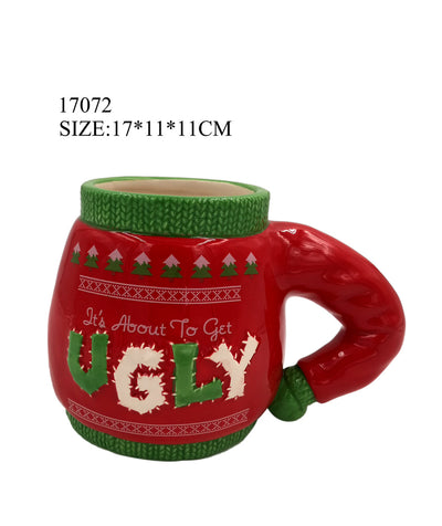 Ugly Christmas Sweater Ceramic Mug