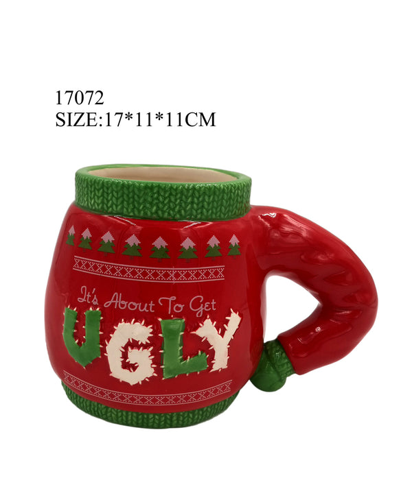 Ugly Christmas Sweater Ceramic Mug