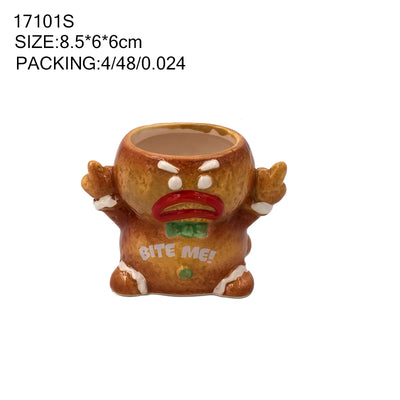 Gingerbread Man Shot Glass / Espresso Cup