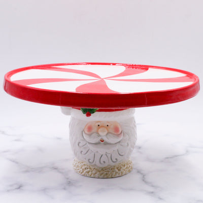 Christmas Santa Cake Stand